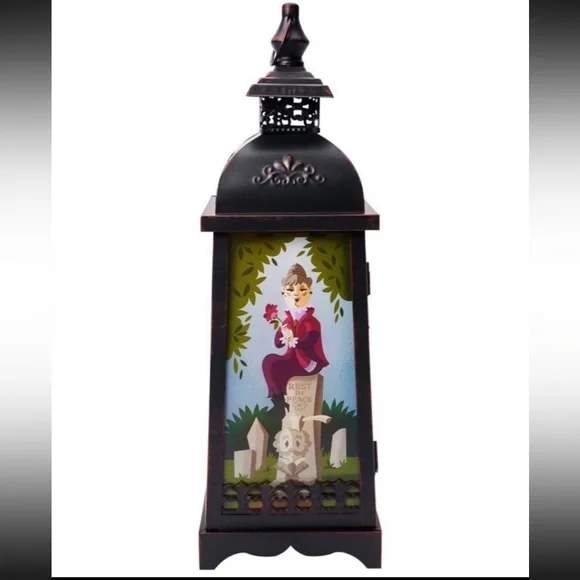 ☠️ DISNEY Haunted Mansion Disneyland Lantern Stretch Room Halloween Decor NEW - Picture 3 of 11
